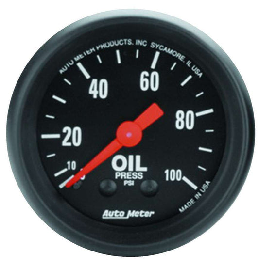 AUTOMETER 2-1/16 in Oil Pressure Gauge AUTOMETER