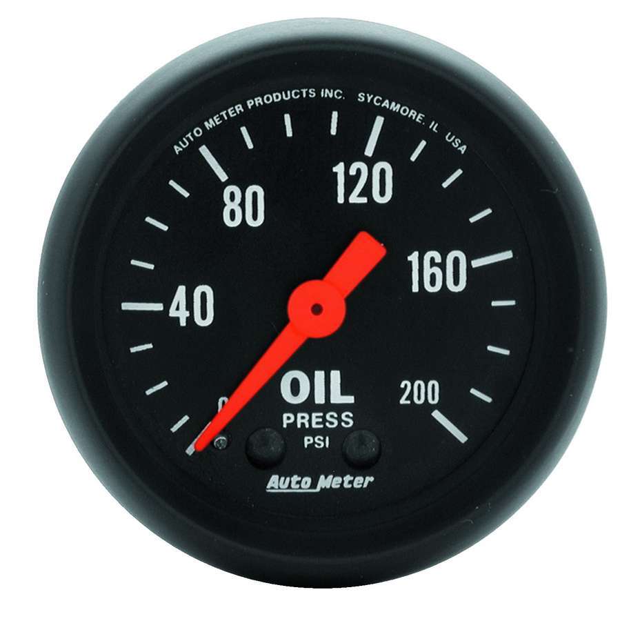 AUTOMETER 2-1/16 in Oil Pressure Gauge AUTOMETER