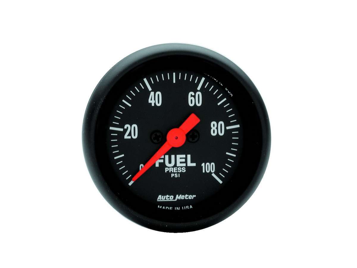 AUTOMETER Z-Series 2-1/16in Fuel Pressure Gauge 0-100psi AUTOMETER