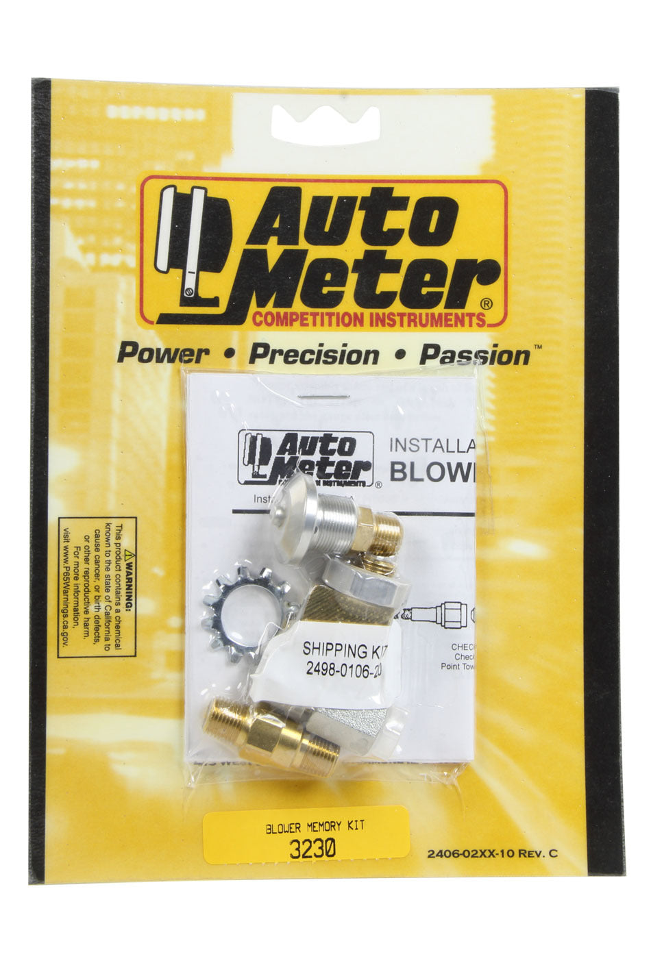 AUTOMETER Blower Memory Kit AUTOMETER