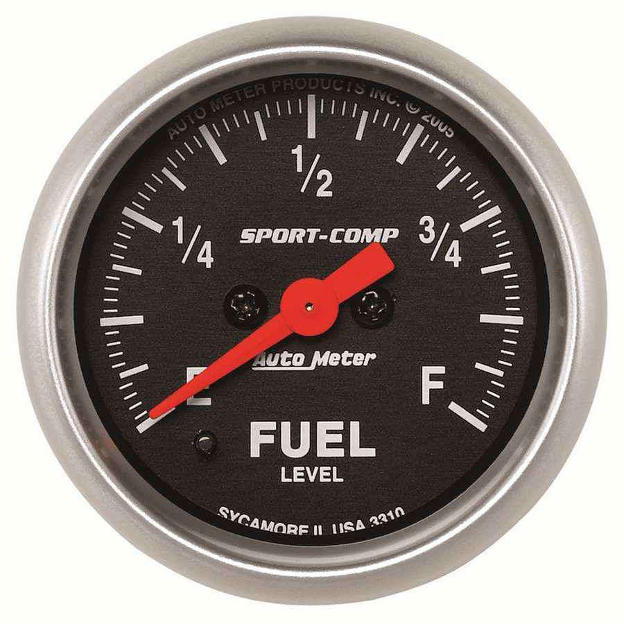 AUTOMETER 2-1/16in S/C Fuel Level Gauge AUTOMETER