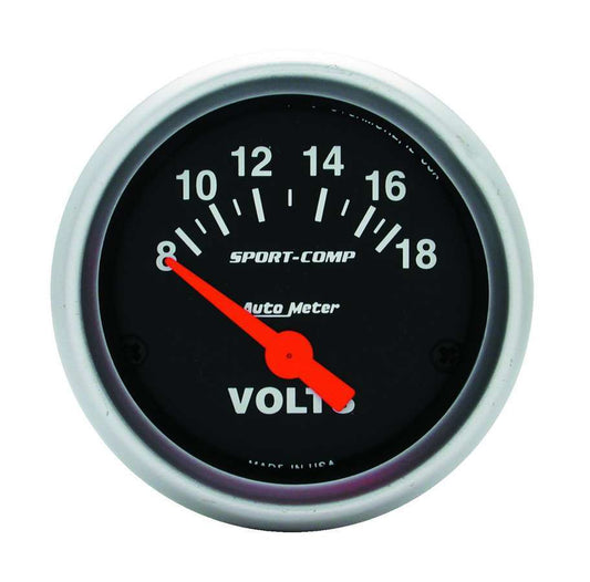 AUTOMETER 2in Mini Sport Comp VOLTMETER AUTOMETER