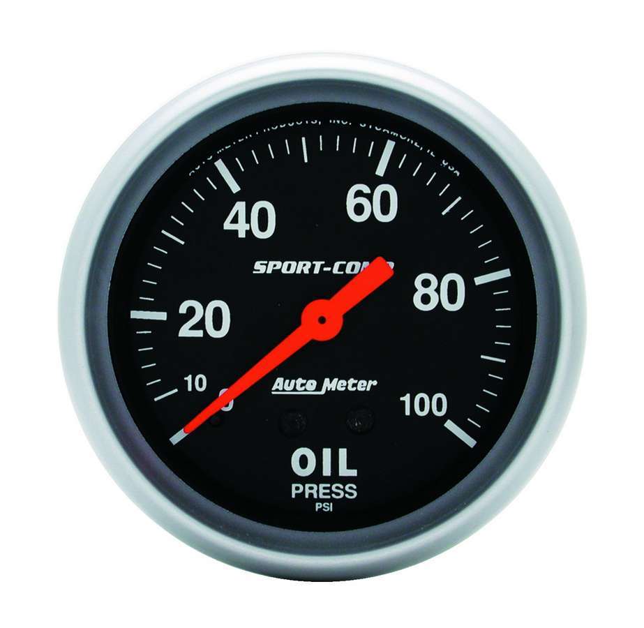 AUTOMETER 0-100 Oil Pressure Gauge AUTOMETER