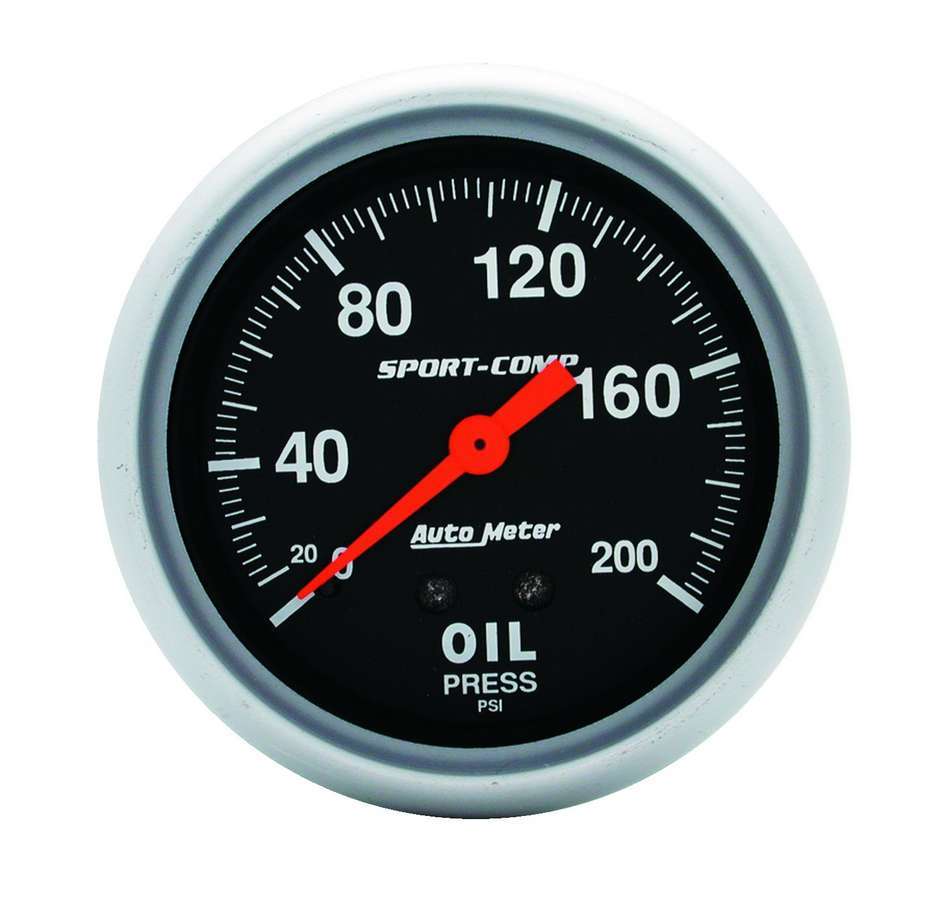 AUTOMETER 0-200 Oil Pressure Gauge AUTOMETER