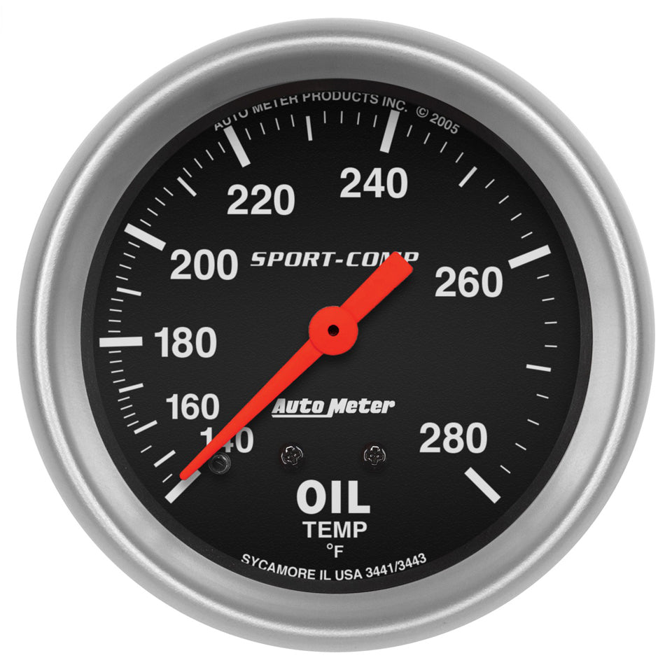 AUTOMETER 140-280 Oil Temp Gauge AUTOMETER