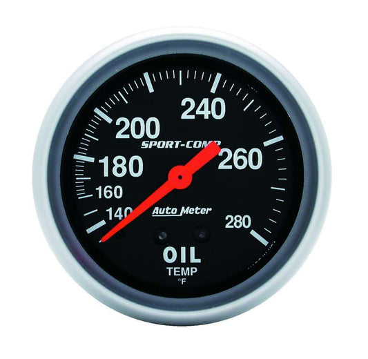 AUTOMETER 140-280 Oil Temp Gauge AUTOMETER