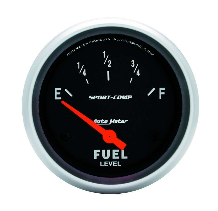 AUTOMETER 2-5/8in Sport Comp. Fuel Level Gauge AUTOMETER