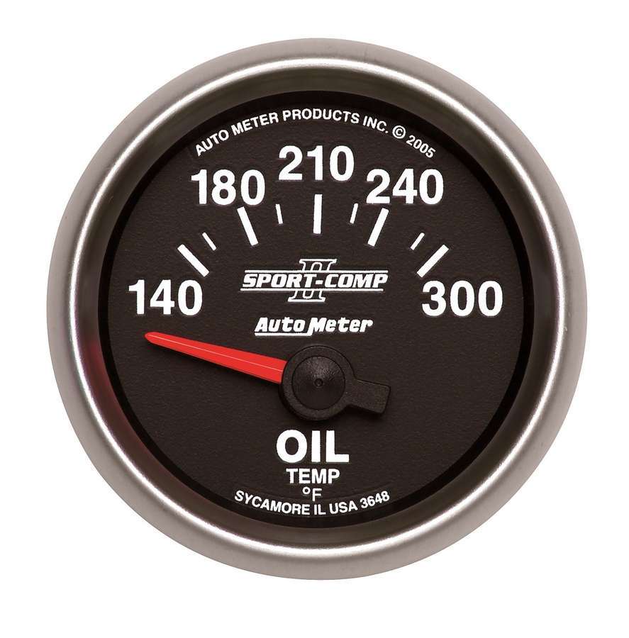 AUTOMETER 2-1/16in S/C II Oil Temp. Gauge 140-300 AUTOMETER