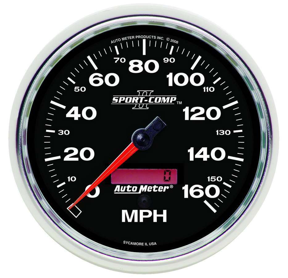 AUTOMETER 5in S/C II In-Dash Speedo 160MPH AUTOMETER