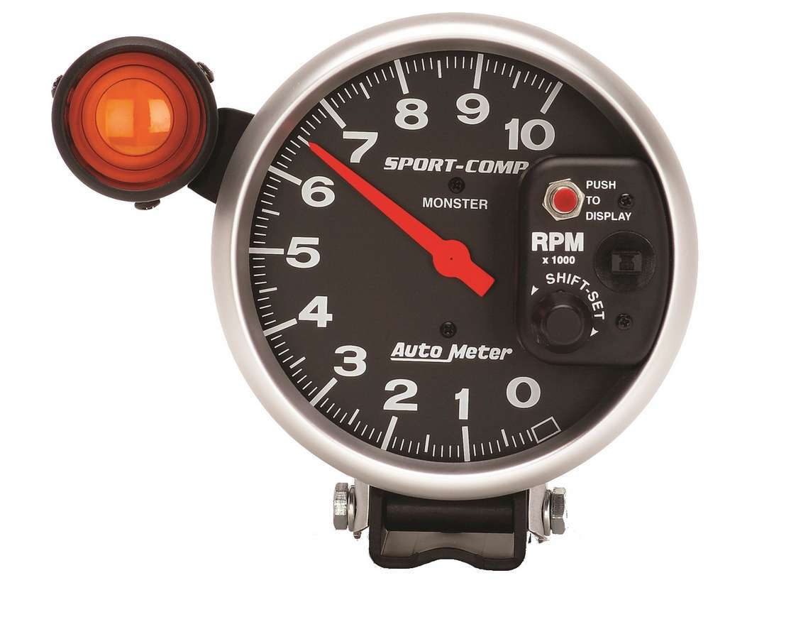 AUTOMETER 5in Sport Comp Monster Tach w/Shift Light AUTOMETER