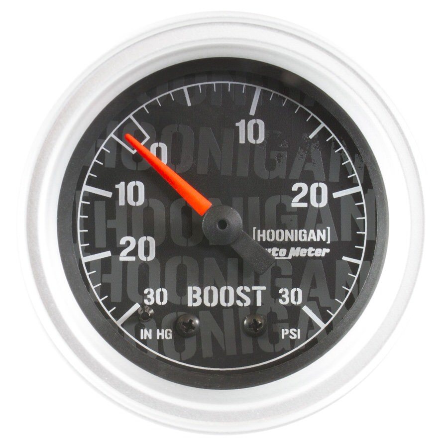 AUTOMETER 2-1/16in Vacuum/Boost Gauge Hoonigan Series AUTOMETER