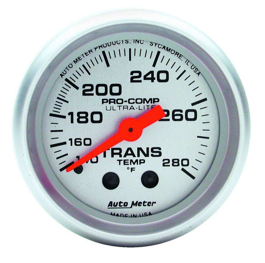 AUTOMETER 2-1/16in Ultra-Lite Oil Trans Temp. Gauge AUTOMETER