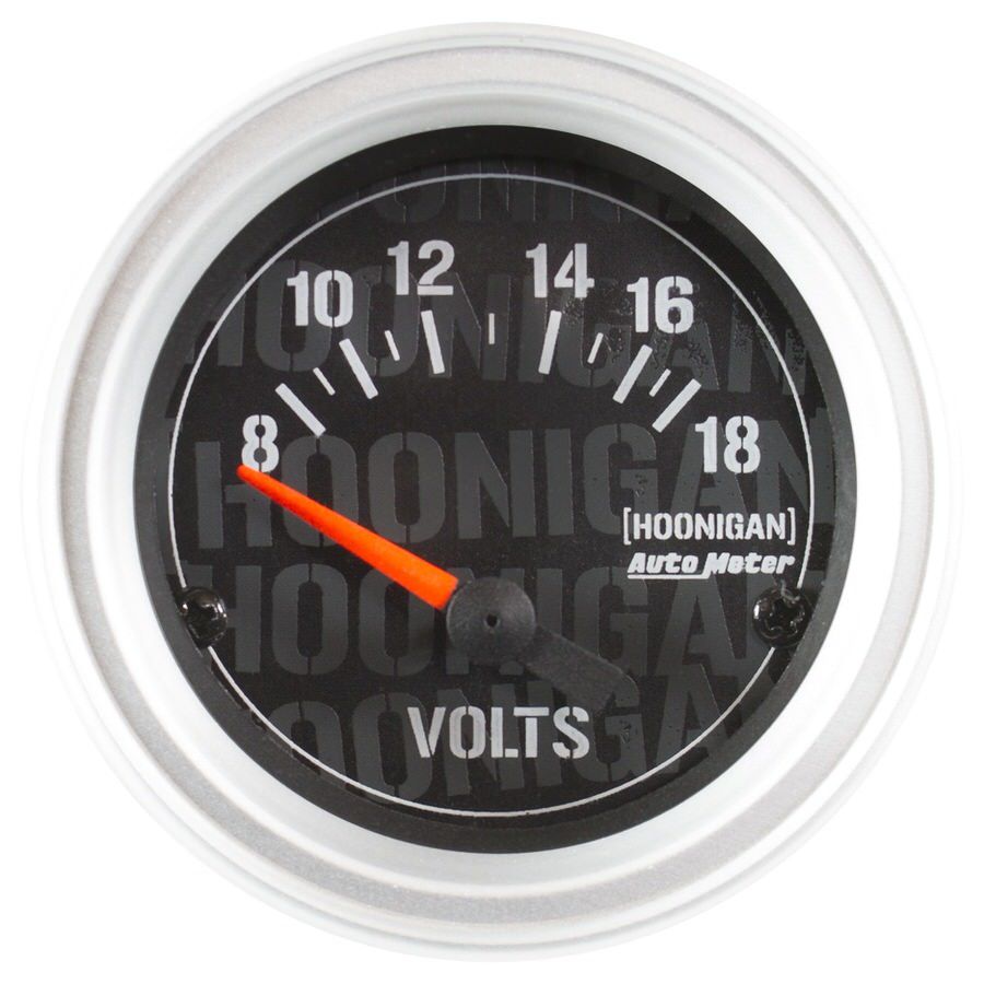 AUTOMETER 2-1/16in  Voltmeter Gauge Hoonigan Series AUTOMETER