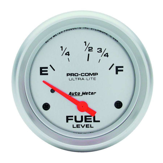 AUTOMETER 2-5/8in Ultra-Lite Fuel Level Gauge AUTOMETER