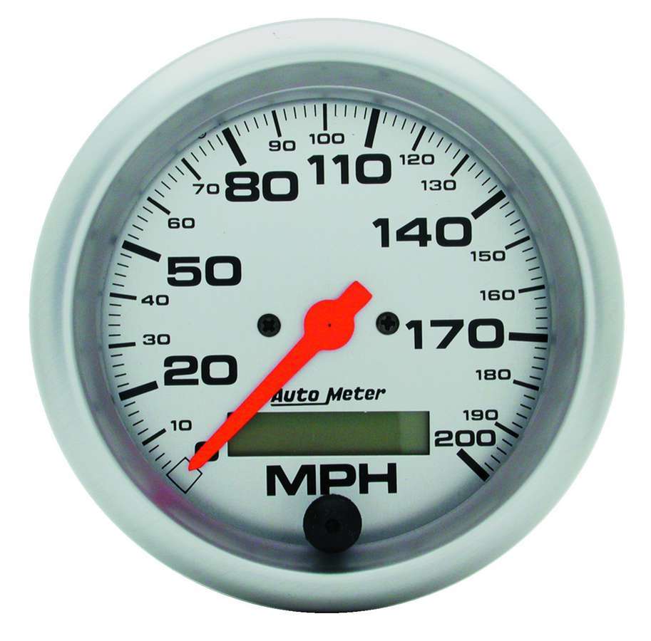 AUTOMETER 3-3/8in U/L Electric Speedo 0-200MPH AUTOMETER