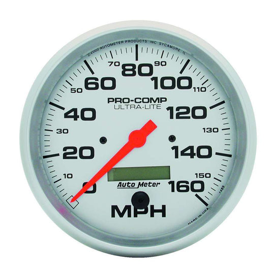 AUTOMETER 5in Ultra-Lite Elec. 160MPH Speedometer AUTOMETER