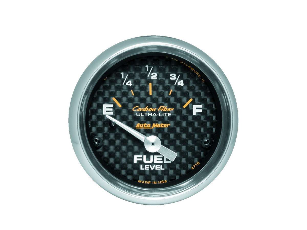 AUTOMETER 2-1/16in C/F Fuel Level Gauge 240/33 OHMS AUTOMETER