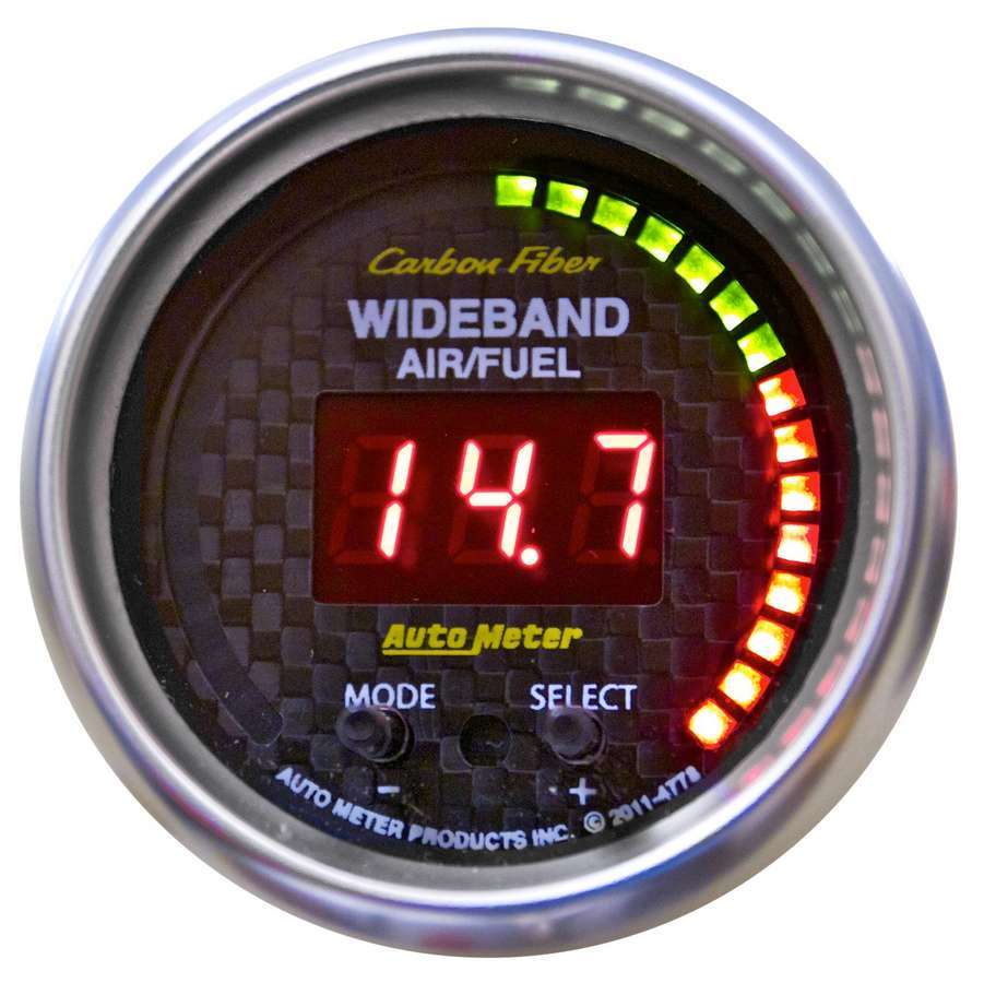 AUTOMETER 2-1/16 C/F Air/Fuel Ratio Gauge Wideband AUTOMETER