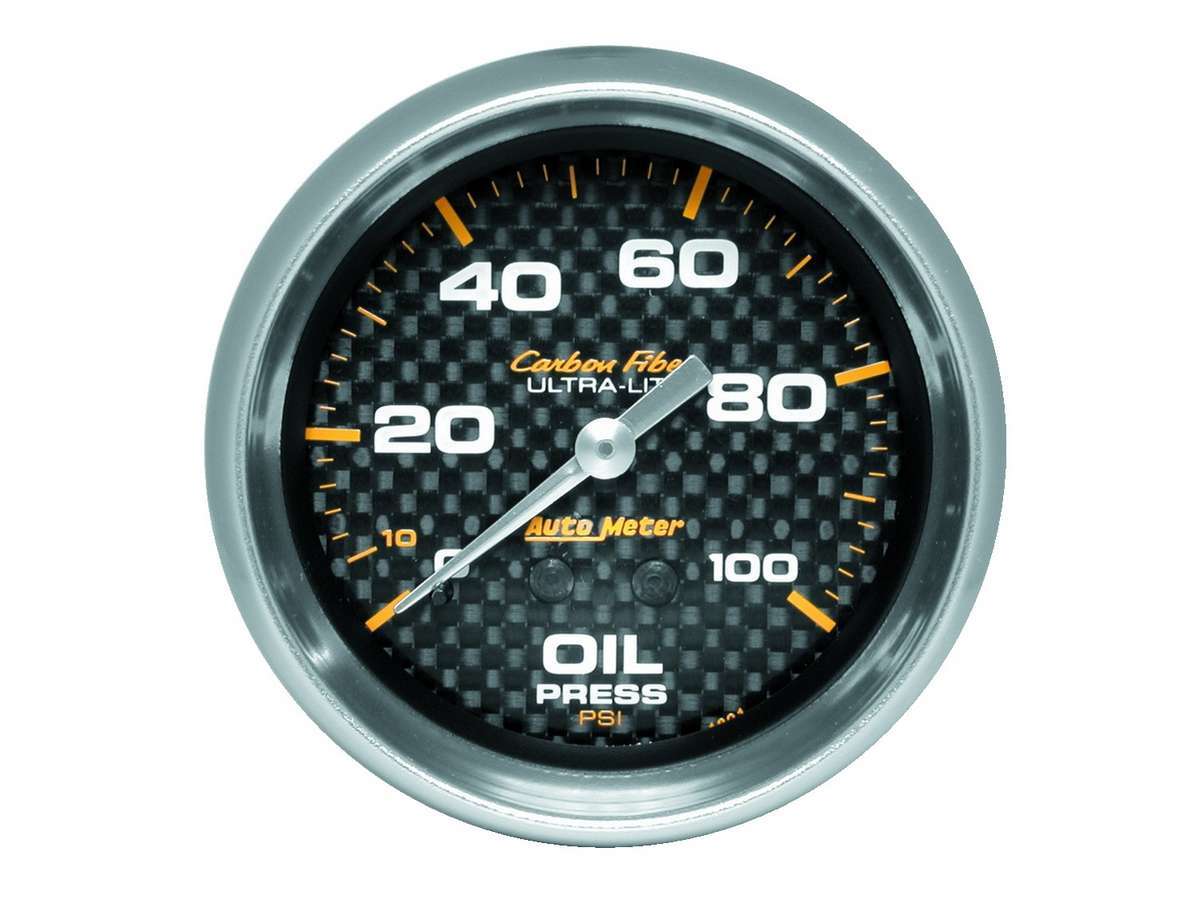 AUTOMETER C/F 2-5/8in Oil Pressure Gauge 0-100PSI AUTOMETER