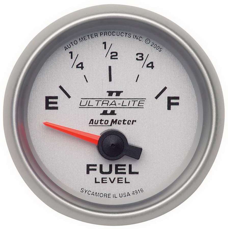 AUTOMETER 2-1/16in U/L II Fuel Level Gauge 240-33ohms AUTOMETER