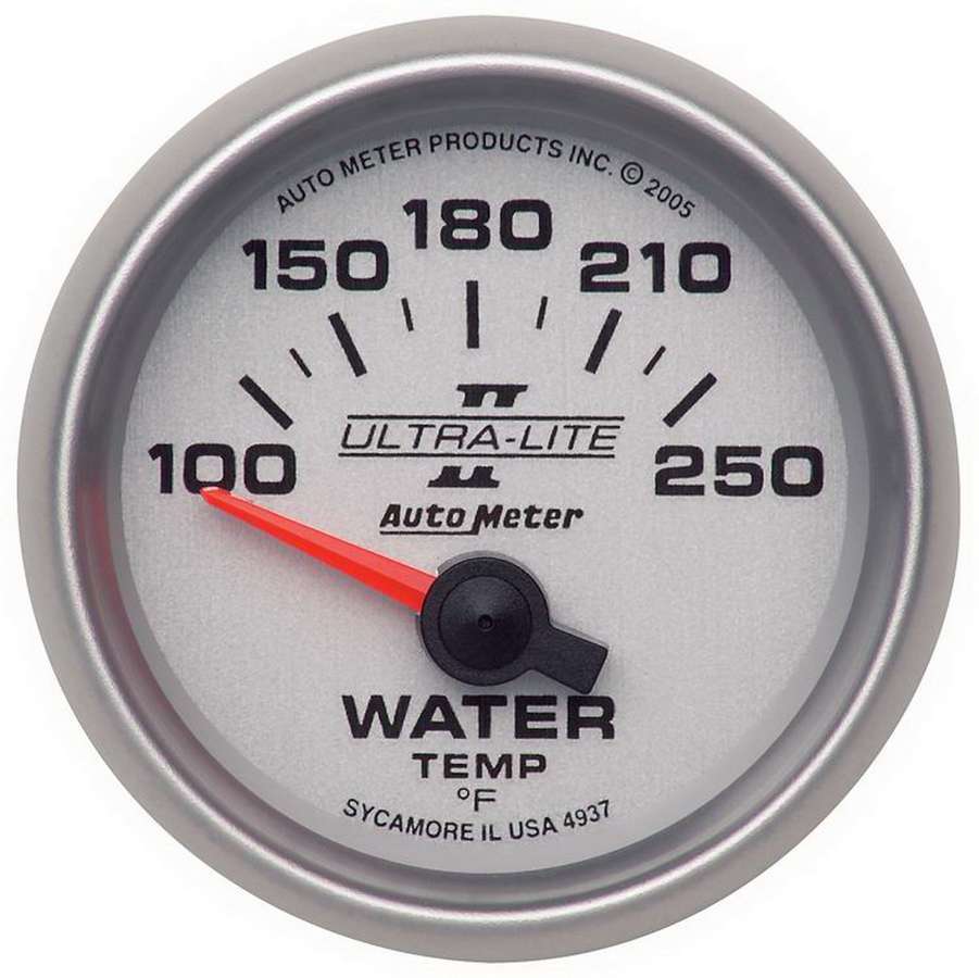 AUTOMETER 2-1/16in U/L II Water Temp. Gauge 100-250 AUTOMETER