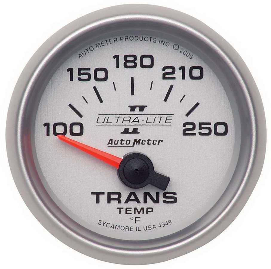 AUTOMETER 2-1/16in U/L II Trans. Temp. Gauge 100-250 AUTOMETER