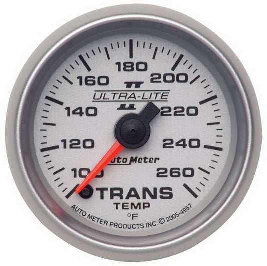 AUTOMETER 2-1/16in U/L II Trans. Temp. Gauge 100-260 AUTOMETER