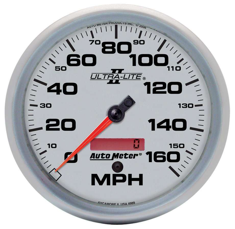 AUTOMETER 5in U/L II In-Dash Speedo 160MPH AUTOMETER