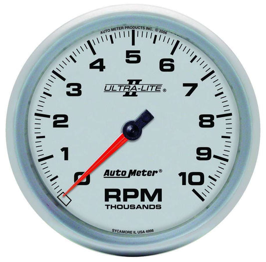 AUTOMETER 5in U/L II In-Dash Tach 10K RPM AUTOMETER