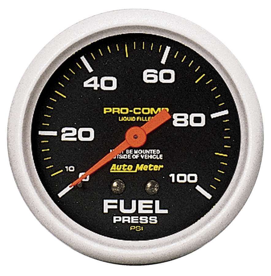 AUTOMETER 0-100 Fuel Pressure Gaug AUTOMETER