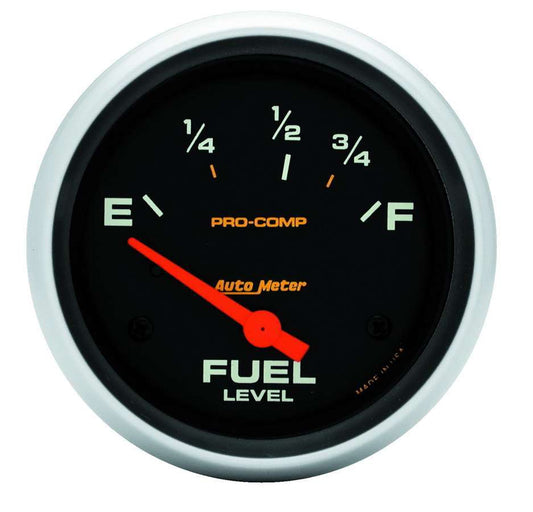 AUTOMETER 2-5/8in Pro-Comp Fuel Level Gauge AUTOMETER