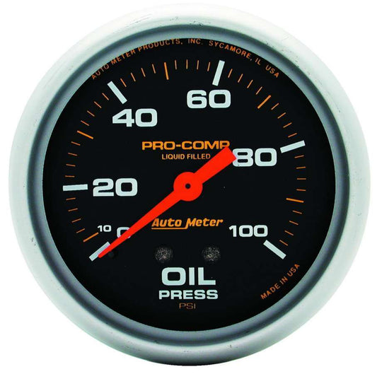 AUTOMETER 0-100 Oil Pressure Gauge AUTOMETER