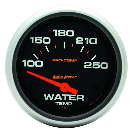 AUTOMETER Pro-Comp 2-5/8in Water Temp 100-250 Elect. AUTOMETER