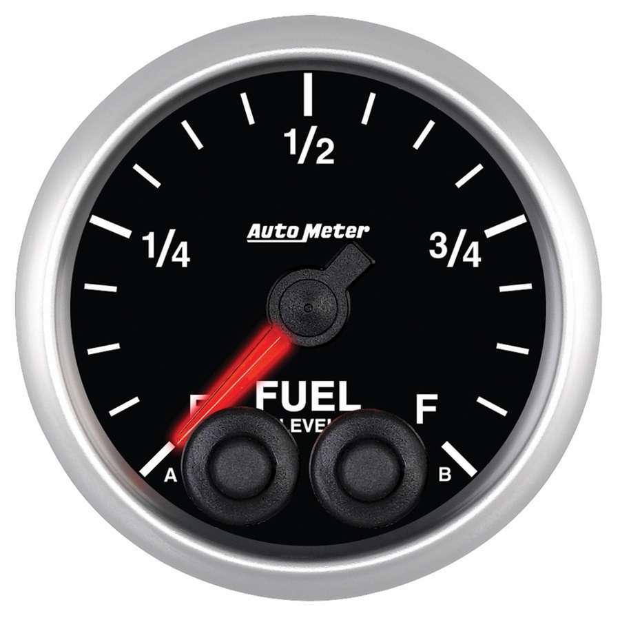 AUTOMETER 2-1/16 E/S Fuel Level Gauge - Programmable AUTOMETER