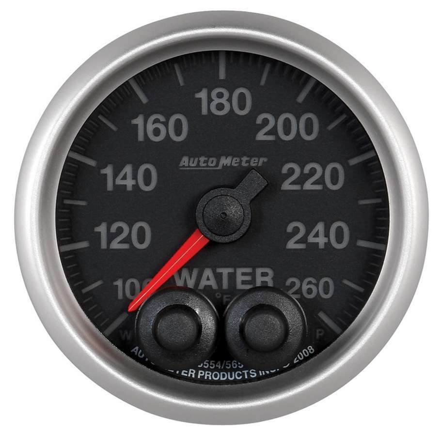 AUTOMETER 2-1/16 E/S Water Temp. Gauge - 100-260 AUTOMETER