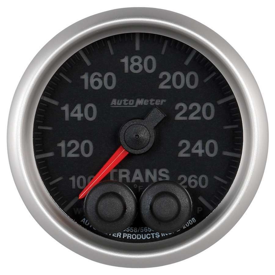 AUTOMETER 2-1/16 E/S Trans Temp. Gauge - 100-260 AUTOMETER