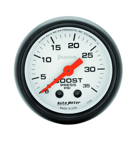 AUTOMETER 2-1/16in Phantom Boost Gauge AUTOMETER