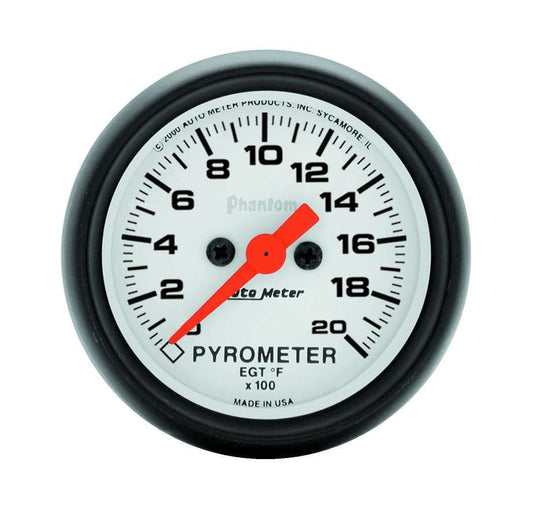 AUTOMETER 2-1/16in Phantom 2000 Degree Pyrometer AUTOMETER