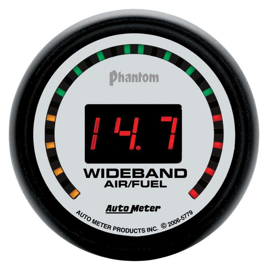 AUTOMETER 2-1/16 Phantom Air/Fuel Ratio Wideband Gauge AUTOMETER