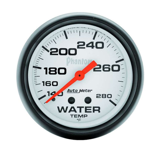 AUTOMETER 2-5/8in Phantom Water Temp Gauge 140-280 AUTOMETER