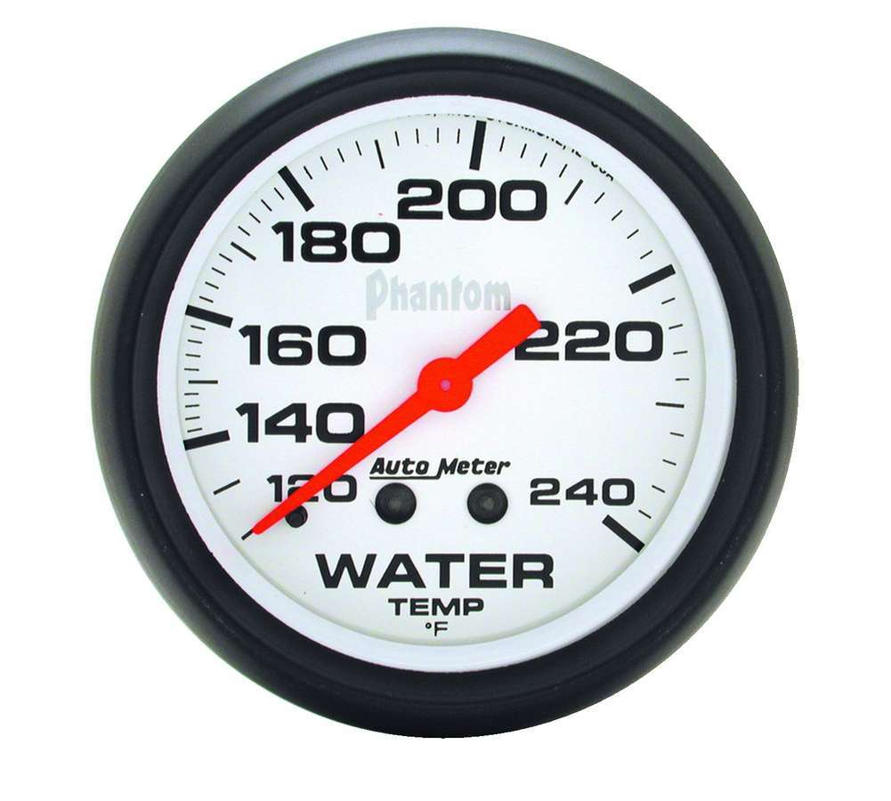 AUTOMETER 2-5/8in Phantom Water Temp. Gauge 120-240 AUTOMETER