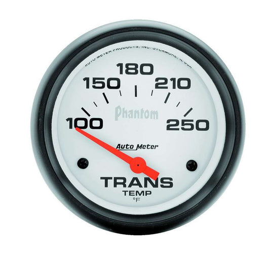 AUTOMETER 2-5/8in Phantom Trans. Temp. Gauge 100-250F AUTOMETER