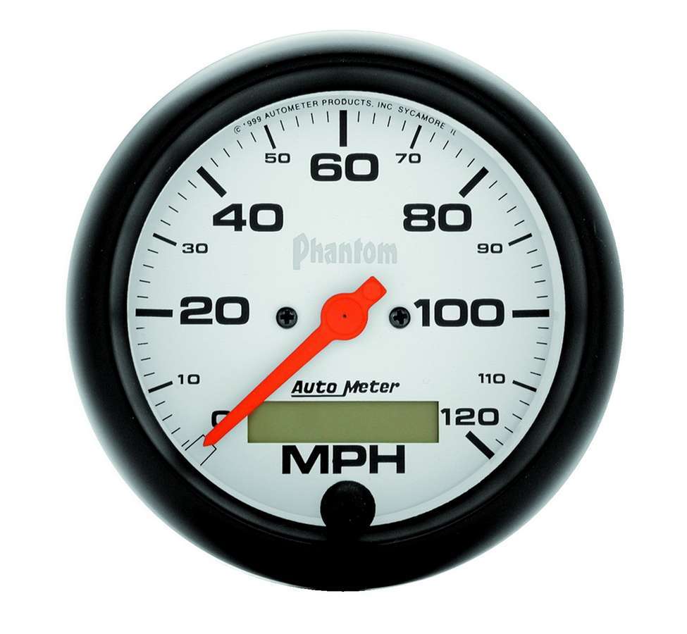 AUTOMETER 3-3/8in Phantom Speedo 120mph AUTOMETER