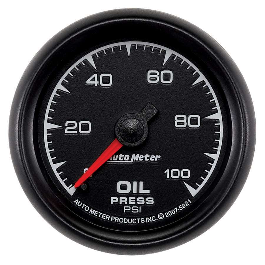 AUTOMETER 2-1/16 ES Oil Pressure Gauge - 0-100psi AUTOMETER