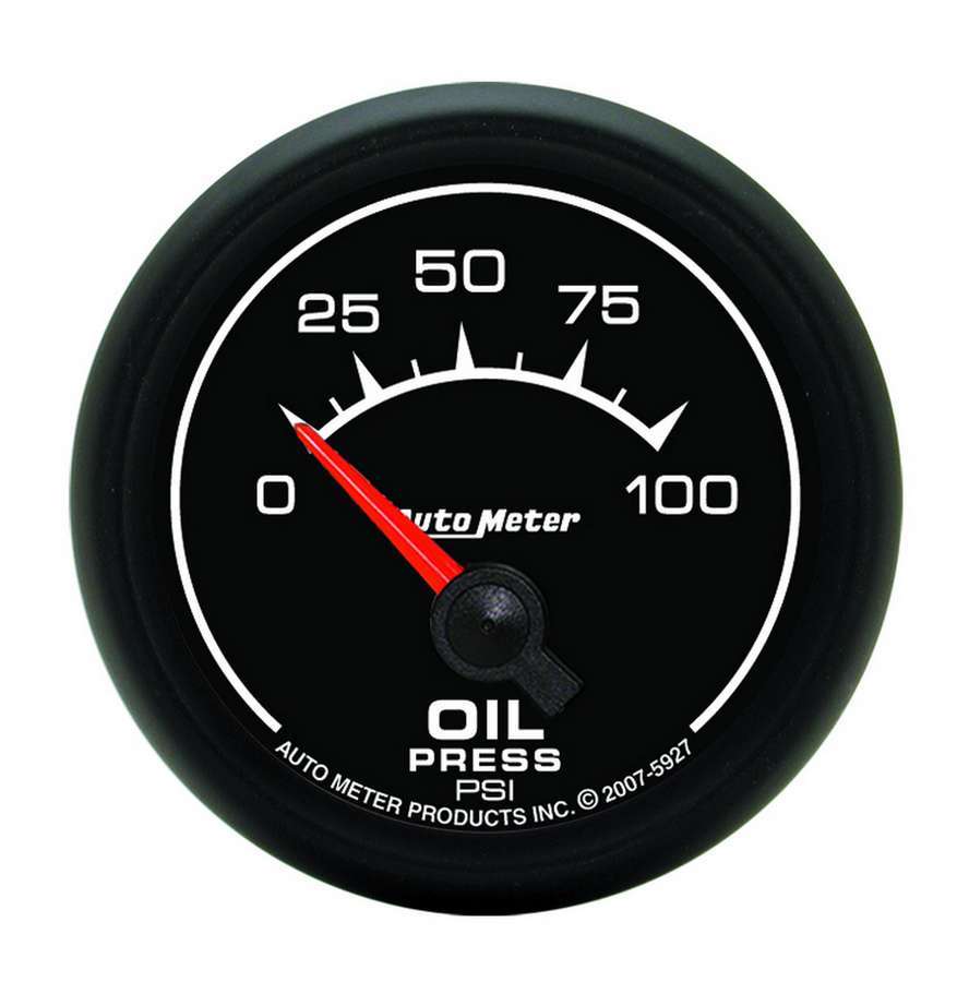 AUTOMETER 2-1/16 ES Oil Pressure Gauge - 0-100psi AUTOMETER