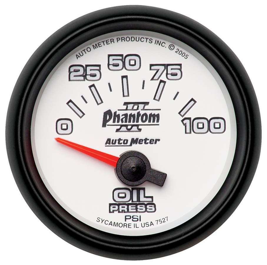 AUTOMETER 2-1/16in P/S II Oil Pressure Gauge 0-100psi AUTOMETER