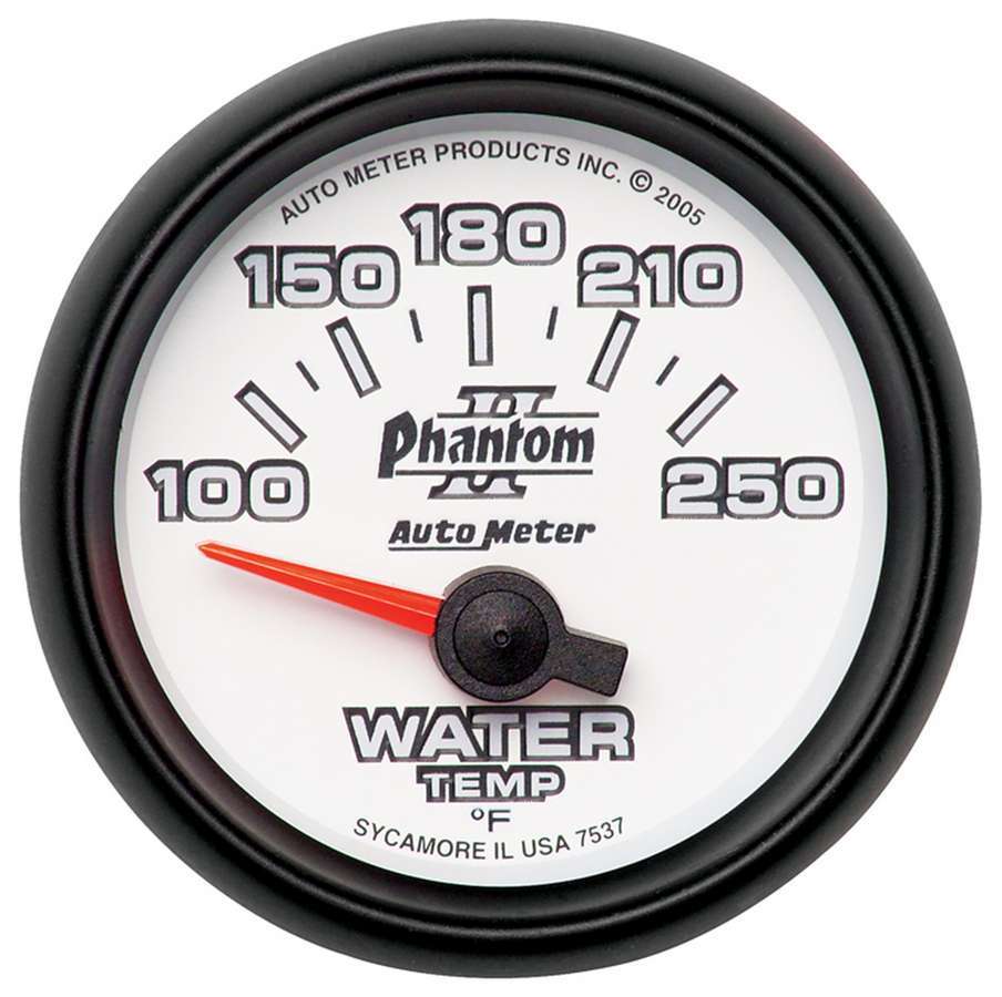 AUTOMETER 2-1/16in P/S II Water Temp. Gauge 100-250 AUTOMETER