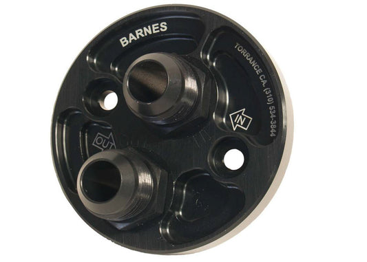 BARNES Oil Filter Block Off Plate -12 Fitting BARNES