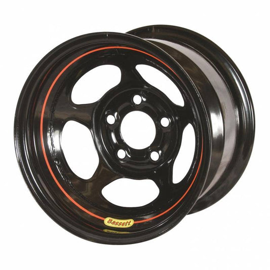 BASSETT Wheel 13x8 4x4.5in 4in BS Black BASSETT