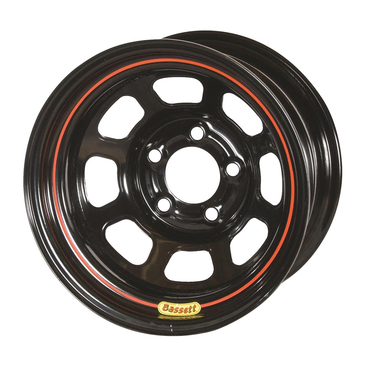 BASSETT Wheel 15in x 7in 4x100MM Black BASSETT